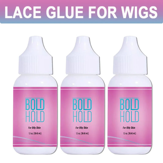 Wig Glue Waterproof Extra Hold Front Lace Wig Glue Strong Hold Lace Glue Wig Accessories Lace Tint Mousse Hair Wax Stick 4PCS