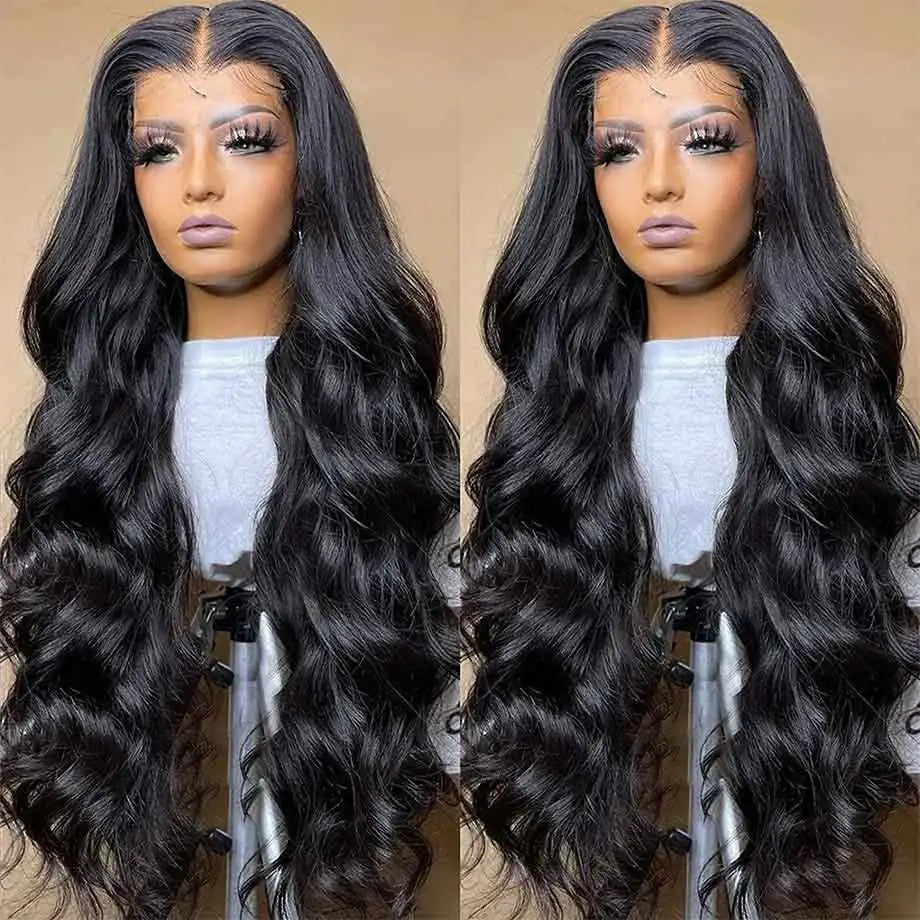 13x4 13x6 HD Body Wave Lace Front Wig Human Hair PrePlucked Brazilian Human Hair HD Lace Frontal Wigs For Women 4x4 Closure Wig